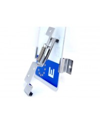 Pieza sujeta matrículas