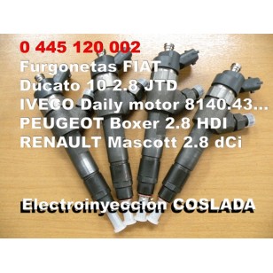 0445110002 Inyector Common Rail Bosch
