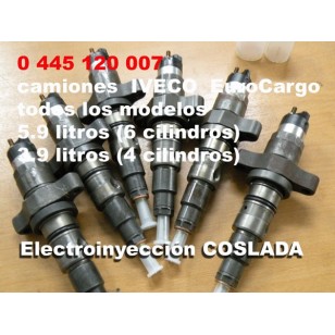 0445120007 Inyector Common Rail Bosch