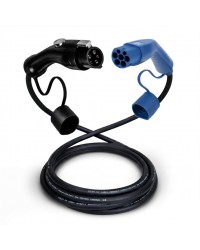 Tipo 1 - tipo 2 | 1 fase | 32a | 7,4kW cable de carga