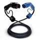 Tipo 1 - tipo 2 - 1 fase - 32a - 7,4kW cable de carga