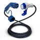 Cable de carga Tipo 2 - Tipo 3 - modo 3 - 16A - 11kW