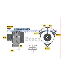 ALTERNADOR 0 986 042 370
