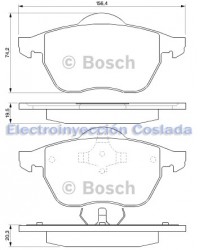 FORRO DE FRENO 0 986 424 460