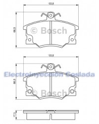 FORRO DE FRENO 0 986 468 380