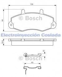 FORRO DE FRENO 0 986 494 292