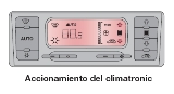 Cuadro de Mando en modelos con Climatizador.