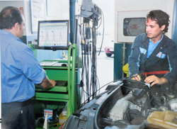 Diagnosis con FSA 740 de Bosch